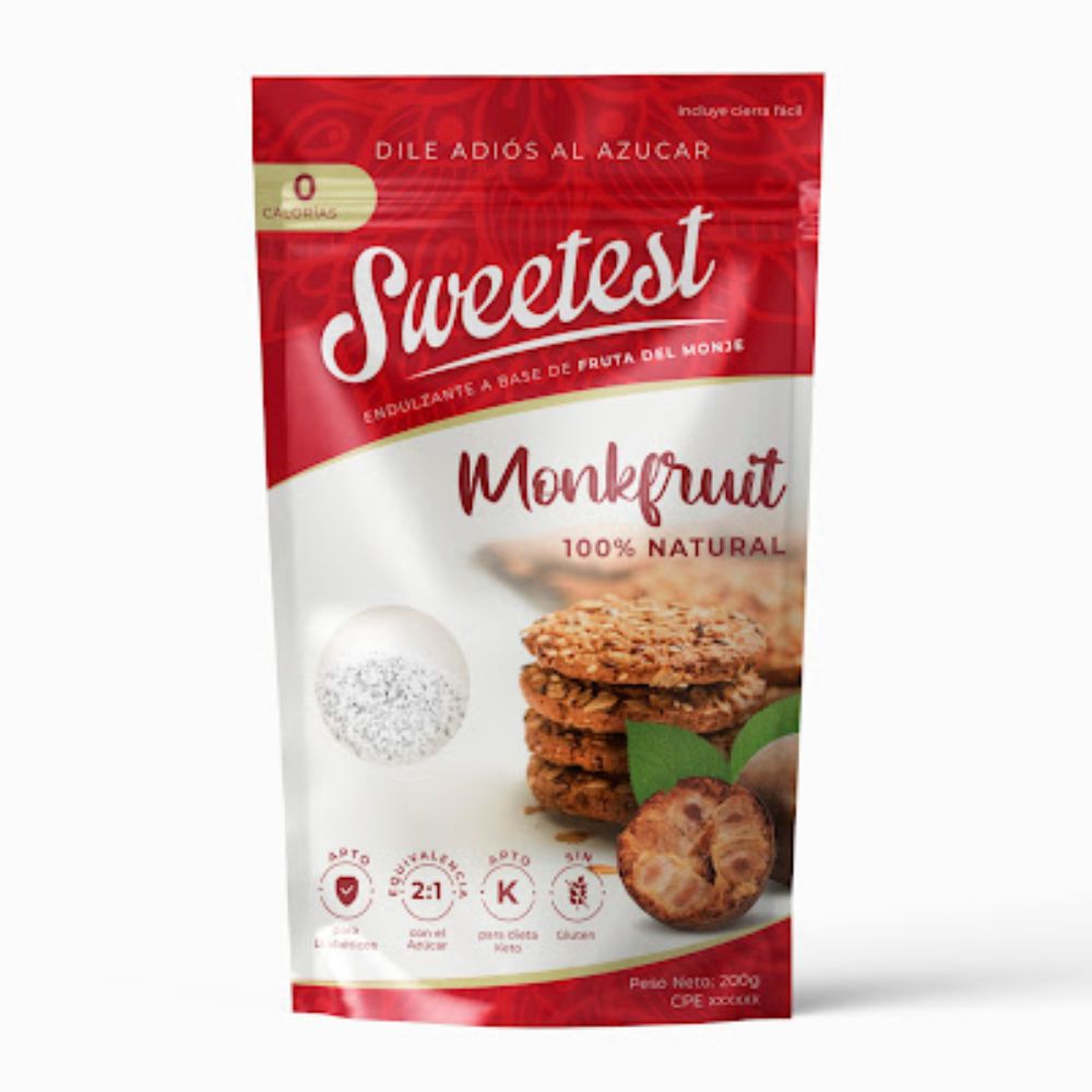 Sweetest Monkfruit Doypack 200gr