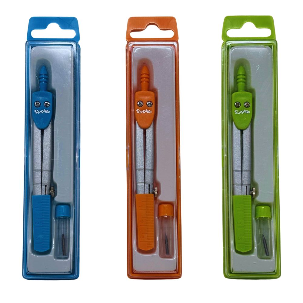 Sysabe Compas Escolar Colores Variados