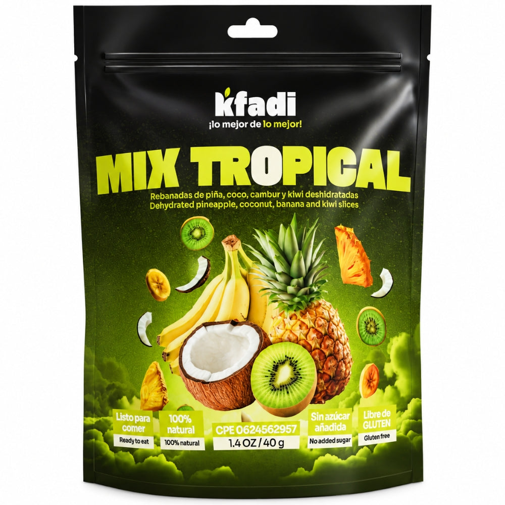 Kfadi Mix-Tropical Deshidratada 40gr