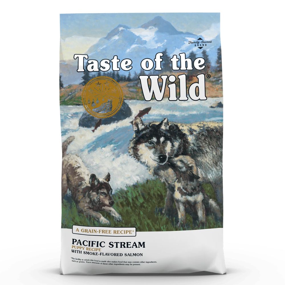 Taste Of The Wild Pacific Stream Puppy Alimento Para Perros Cachorros Sabor a Salmón 12.2Kg