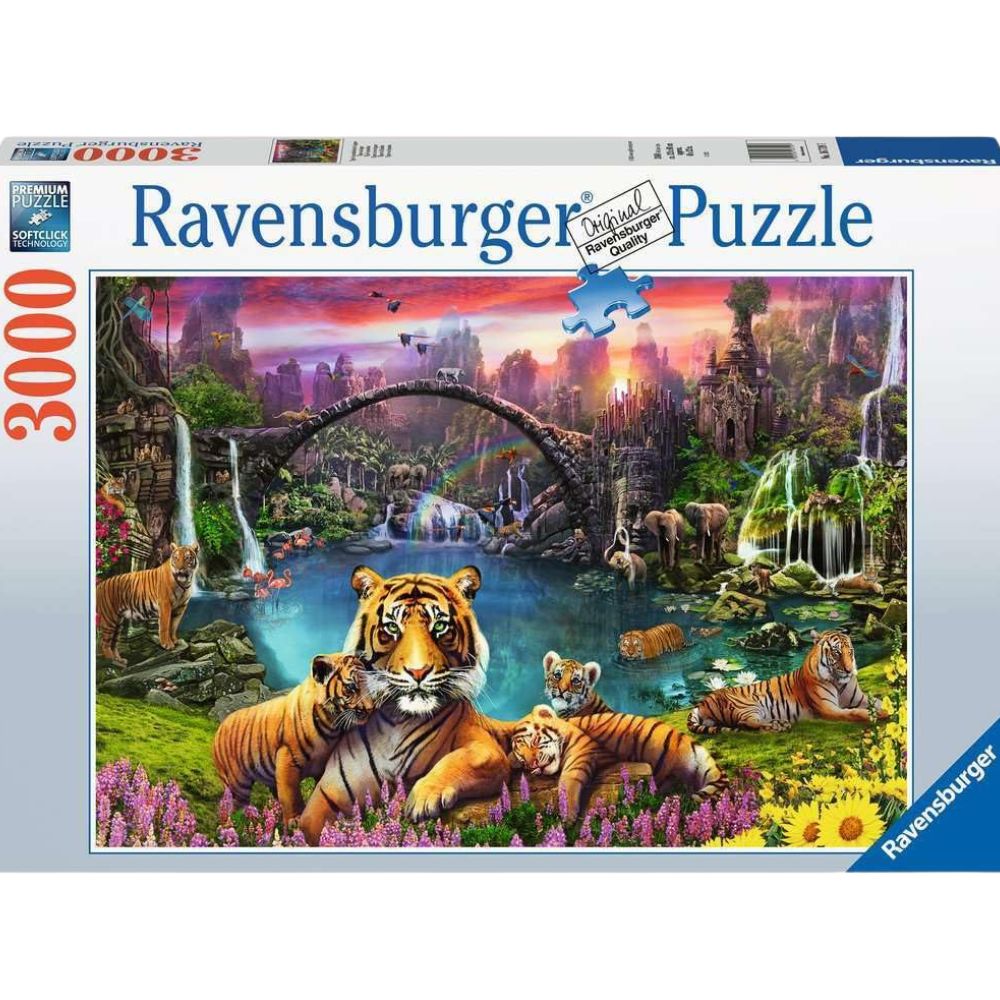 Ravensburger Rompecabezas Tigers In Paradise 3000 Piezas