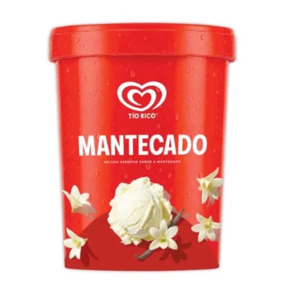 Helado Tio Rico Mantecado 850ml