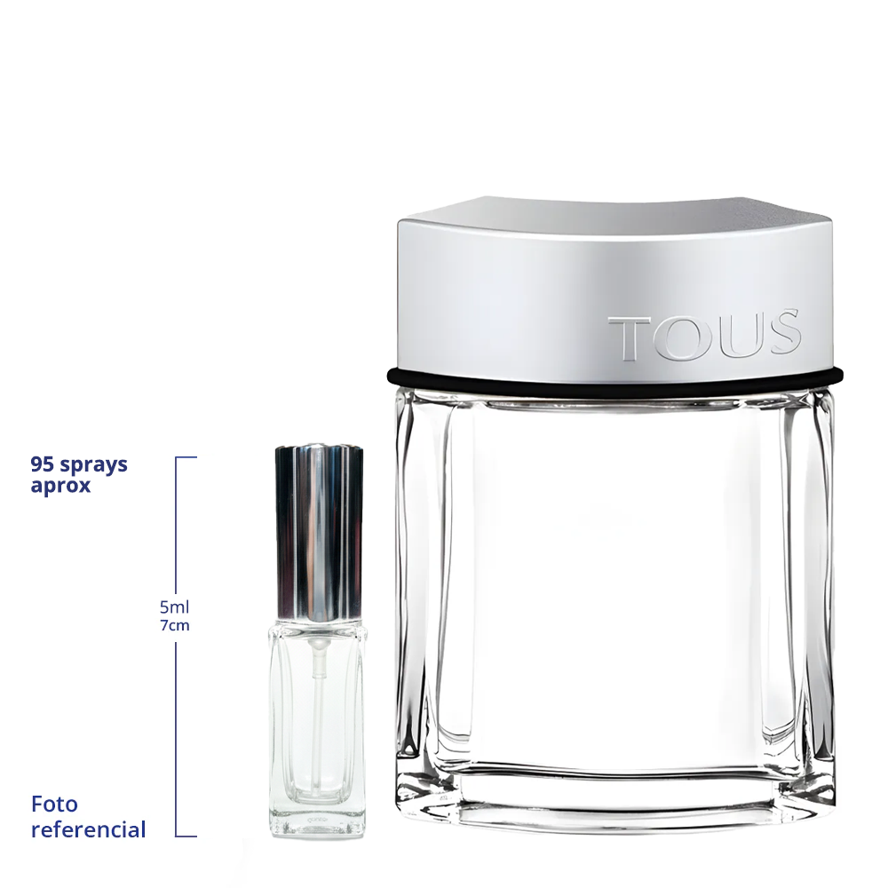 Tous Man Decant Travel Size 10ml 95 a 150 Sprays Aprox Eau de Toilette for Men