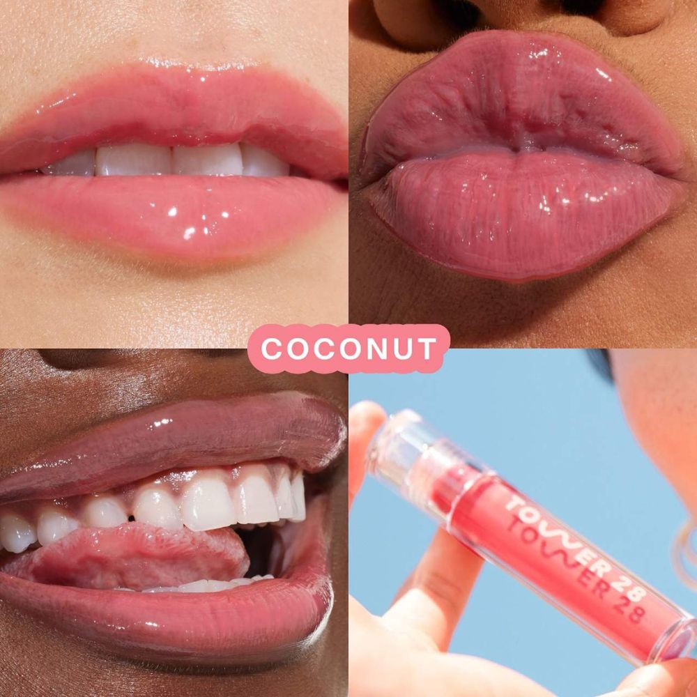 Tower 28 Shine On Lip Jelly Color Coconut 3.9ml