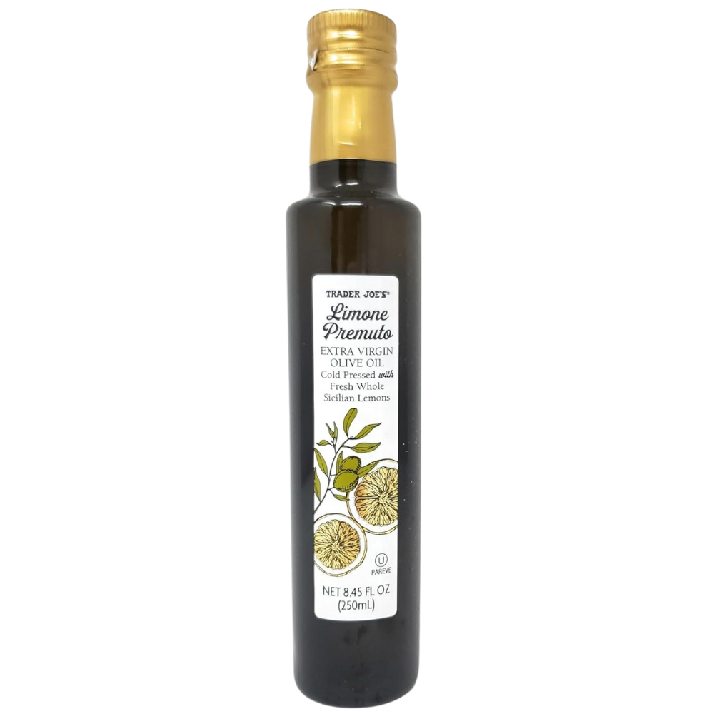 Trader Joe's Aceite de Oliva Saborizado Limone Premuto Extra Virgin Olive Oil 250ml