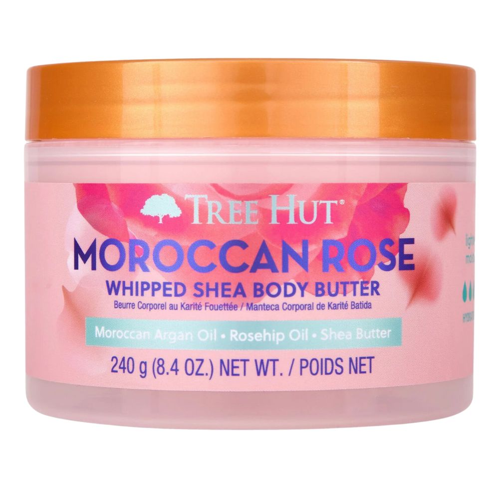 Tree Hut Whipped Shea Body Butter Moroccan Rose 240gr