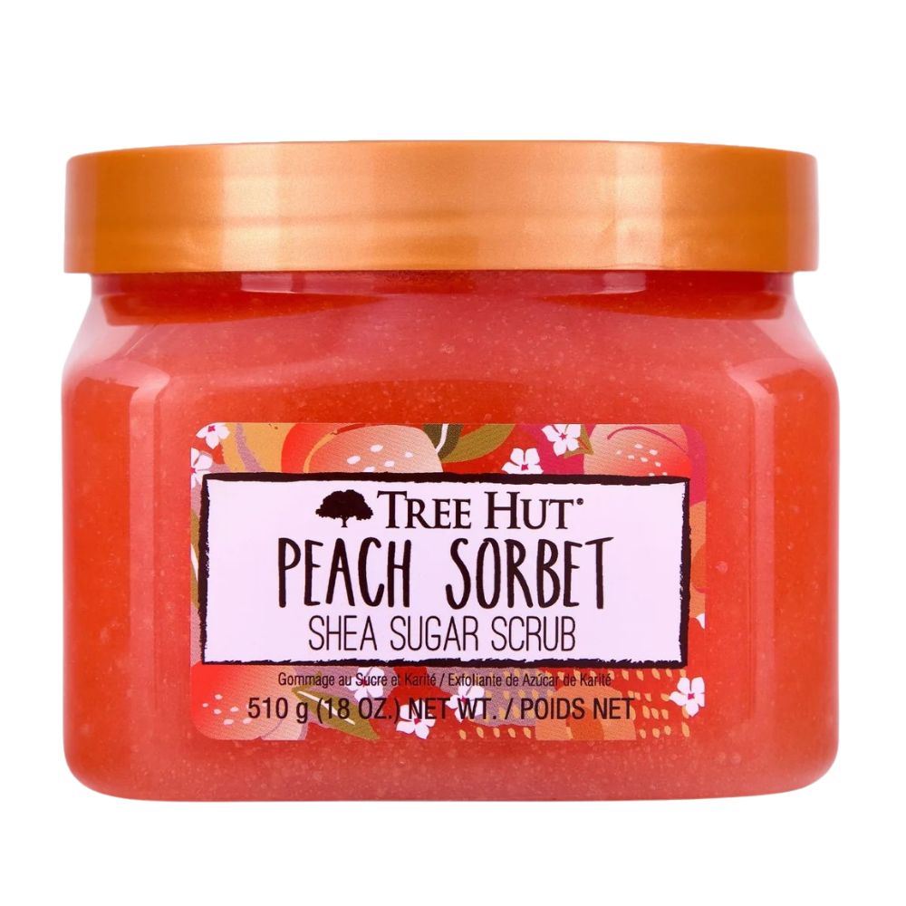 Tree Hut Peach Sorbet Shea Sugar Scrub 510gr