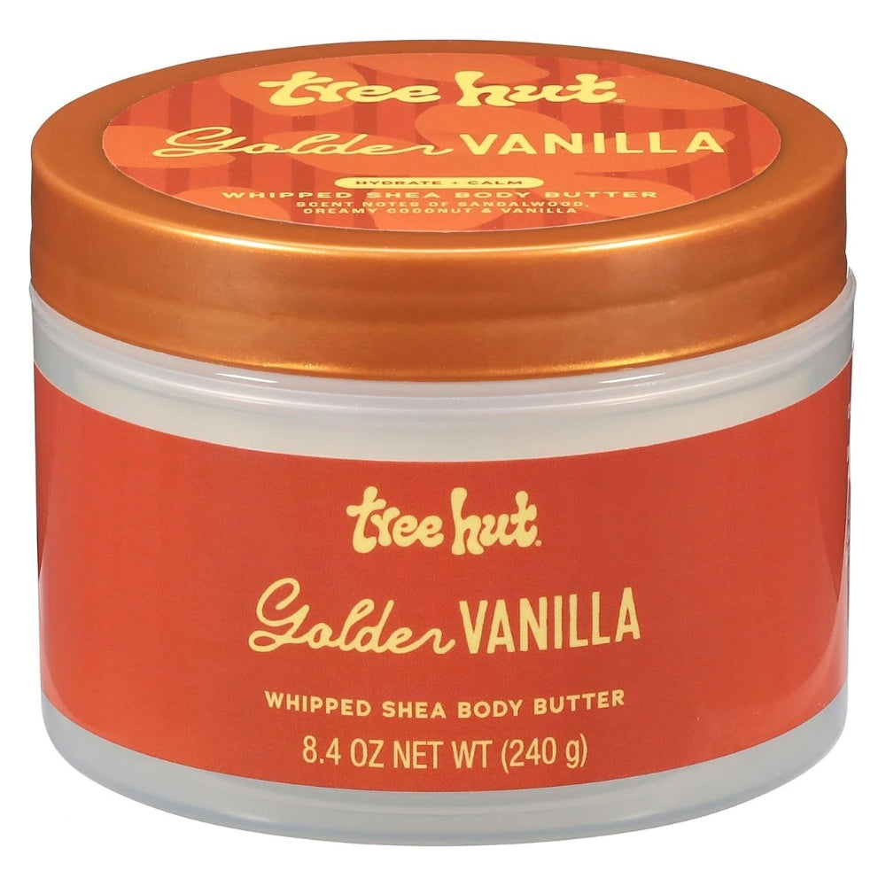 Tree Hut Whipped Shea Body Butter Golden Vanilla 240gr