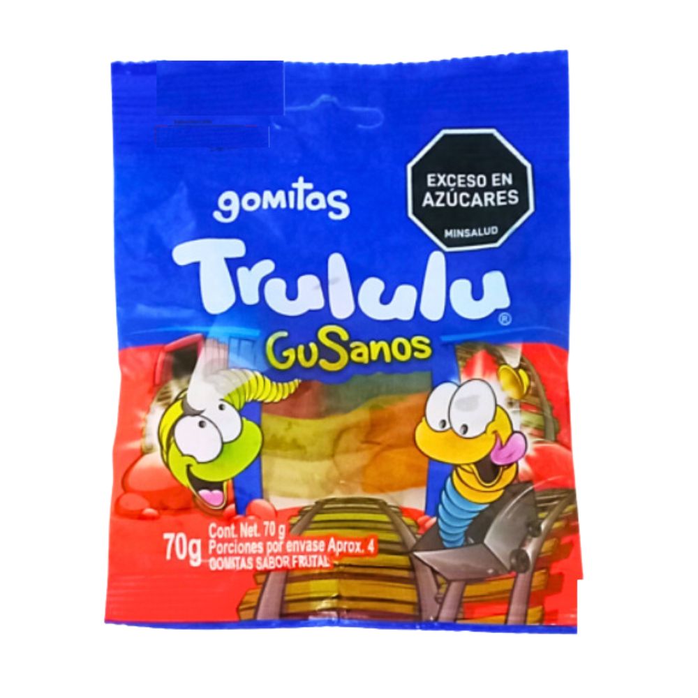 Trululu Gomitas Gusanos 100 grs