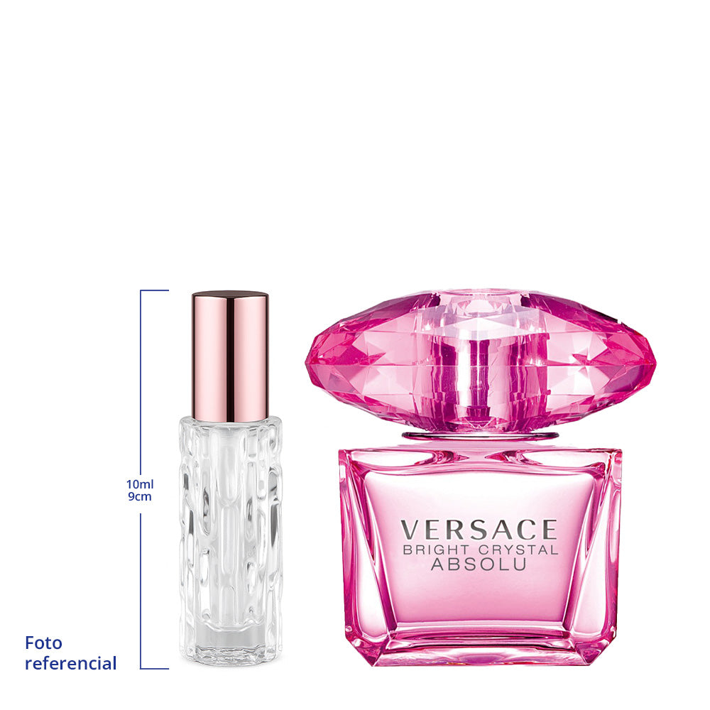 Versace Bright Crystal Absolu Decant Travel Size 10ml 150 Sprays Aprox Eau De Parfum For Woman