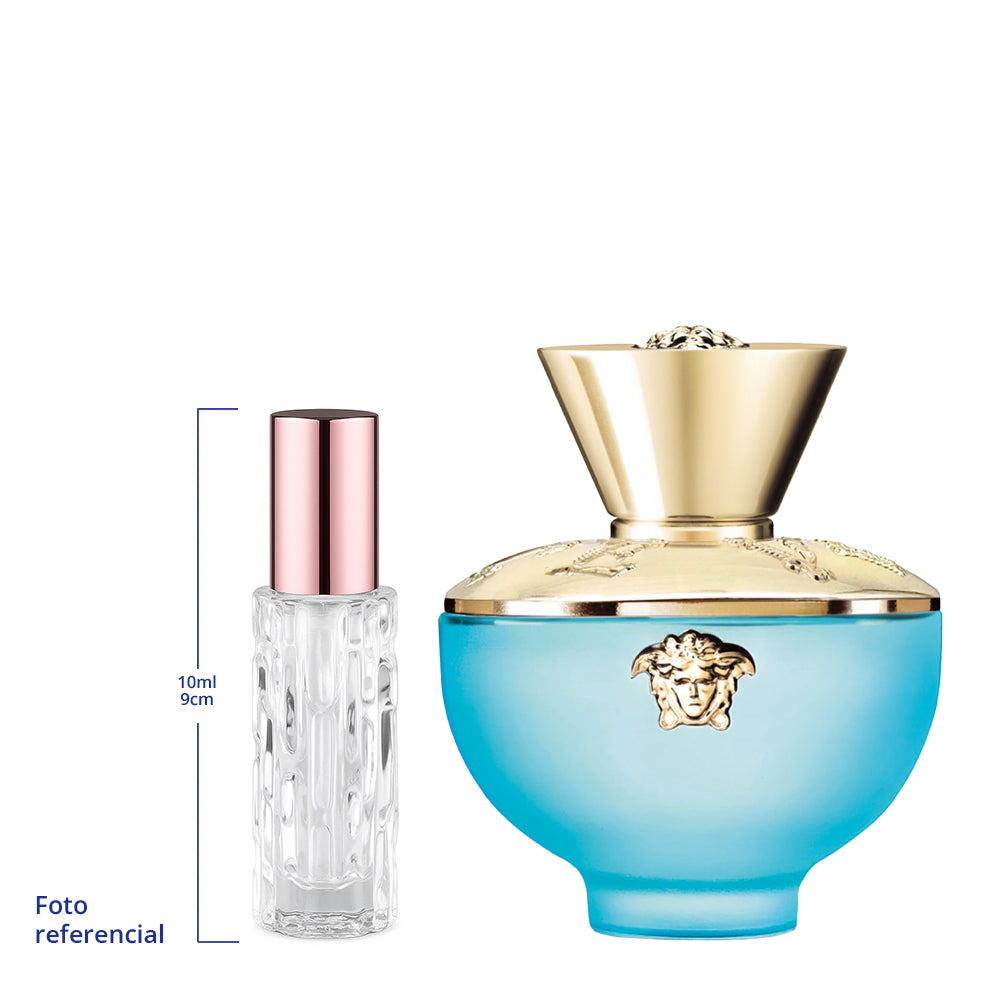 Versace Dylan Turquoise Decant Travel Size 10ml 150 Sprays Aprox Eau De Toilette for Woman