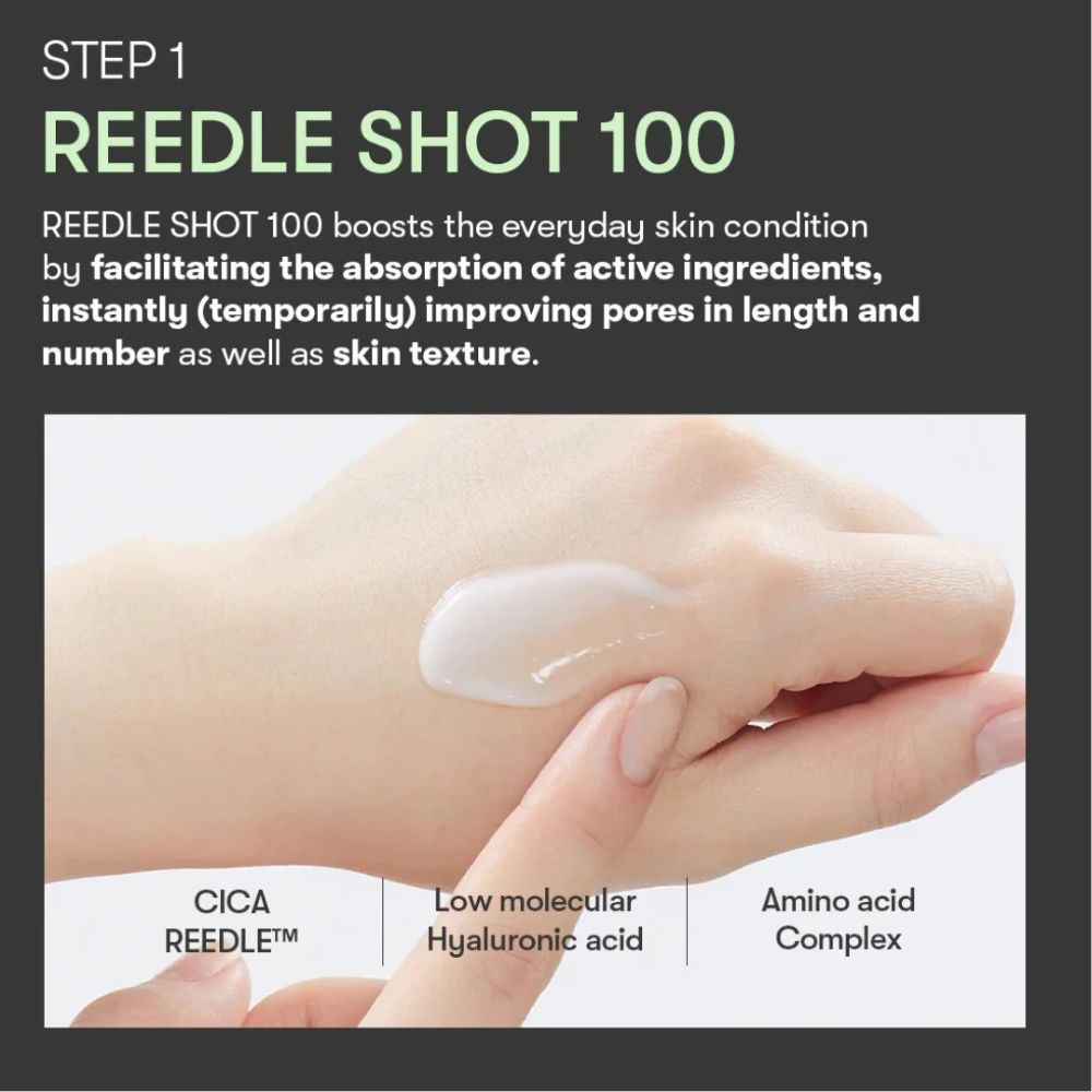 VT Cosmetics Mascarilla Reedle Shot 100 Step. 01 y Sep. 02 Balance Mask 1.5g
