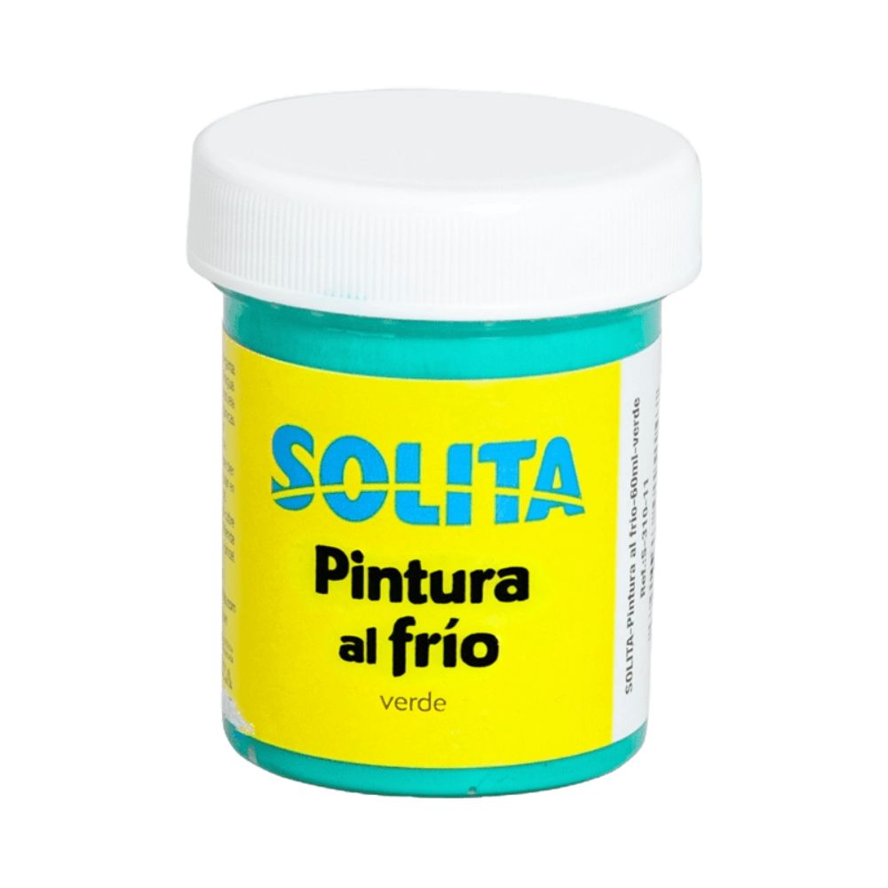 Solita Pintura Al Frio Color Verde 60 ml 1 Und