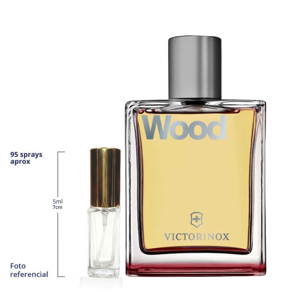 Victorinox Wood Decant Travel Size Eau De Toilette For Men