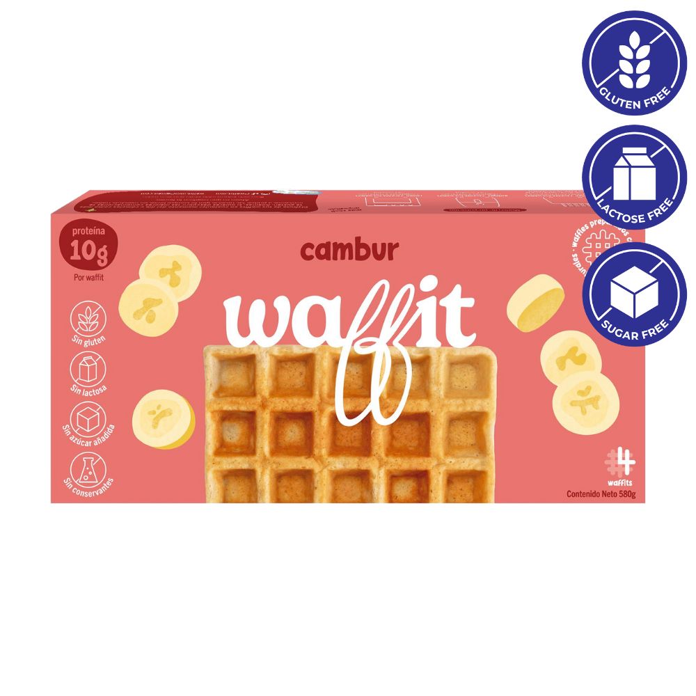 Waffit Waffles Cambur 4 Und 550g