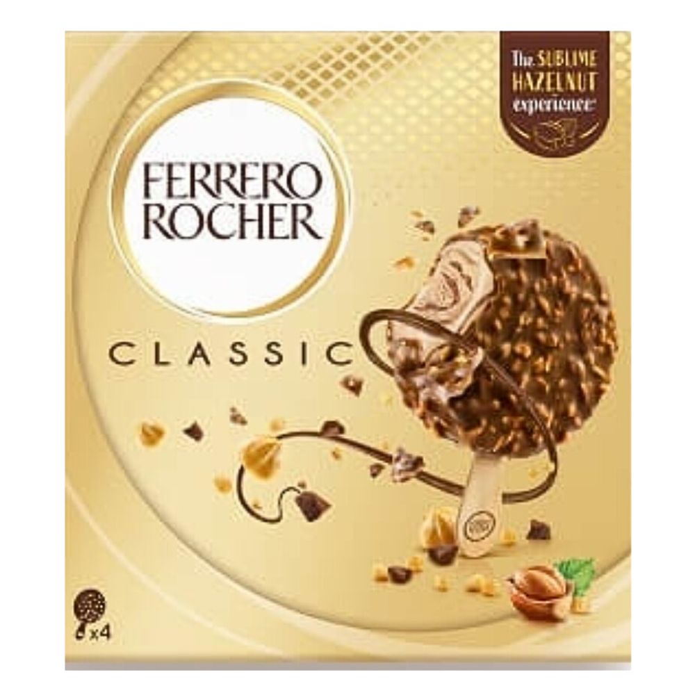 Helados Ferrero Rocher Classic 4Und