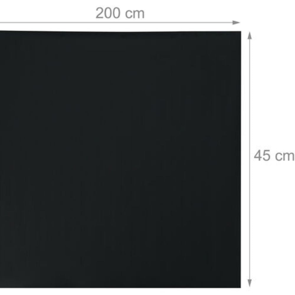 Bajo Techo Vinil Blackboard Pizarron Autoadhesivo 200cmx45cm