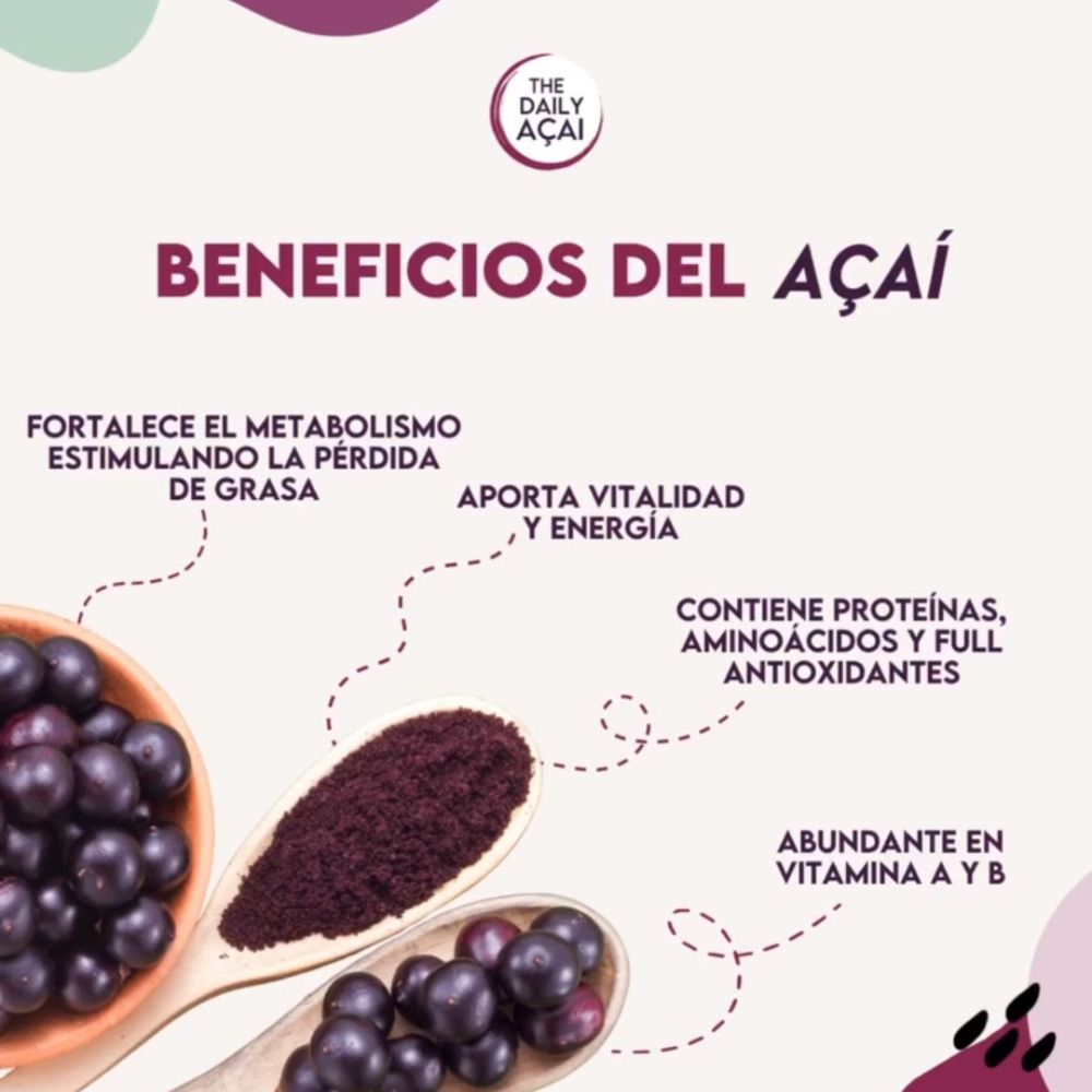The Daily Acai Base de Acai 850gr