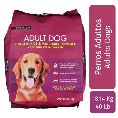 Kirkland Adult 18.1 Kg Dog Chicken, Rice & Vegetable Formula