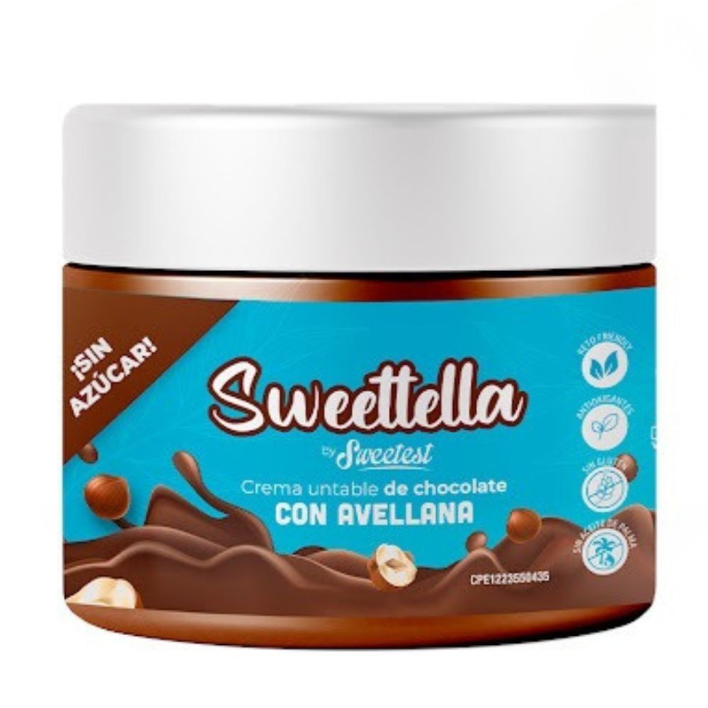 Sweetella Crema Untable De Chocolate Con Avellana 200gr