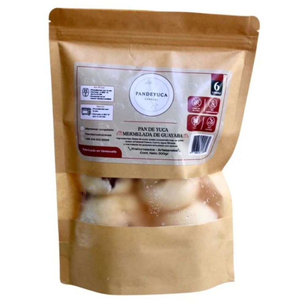 Pan de Yuca De Mermelada De Guayaba 6 Und