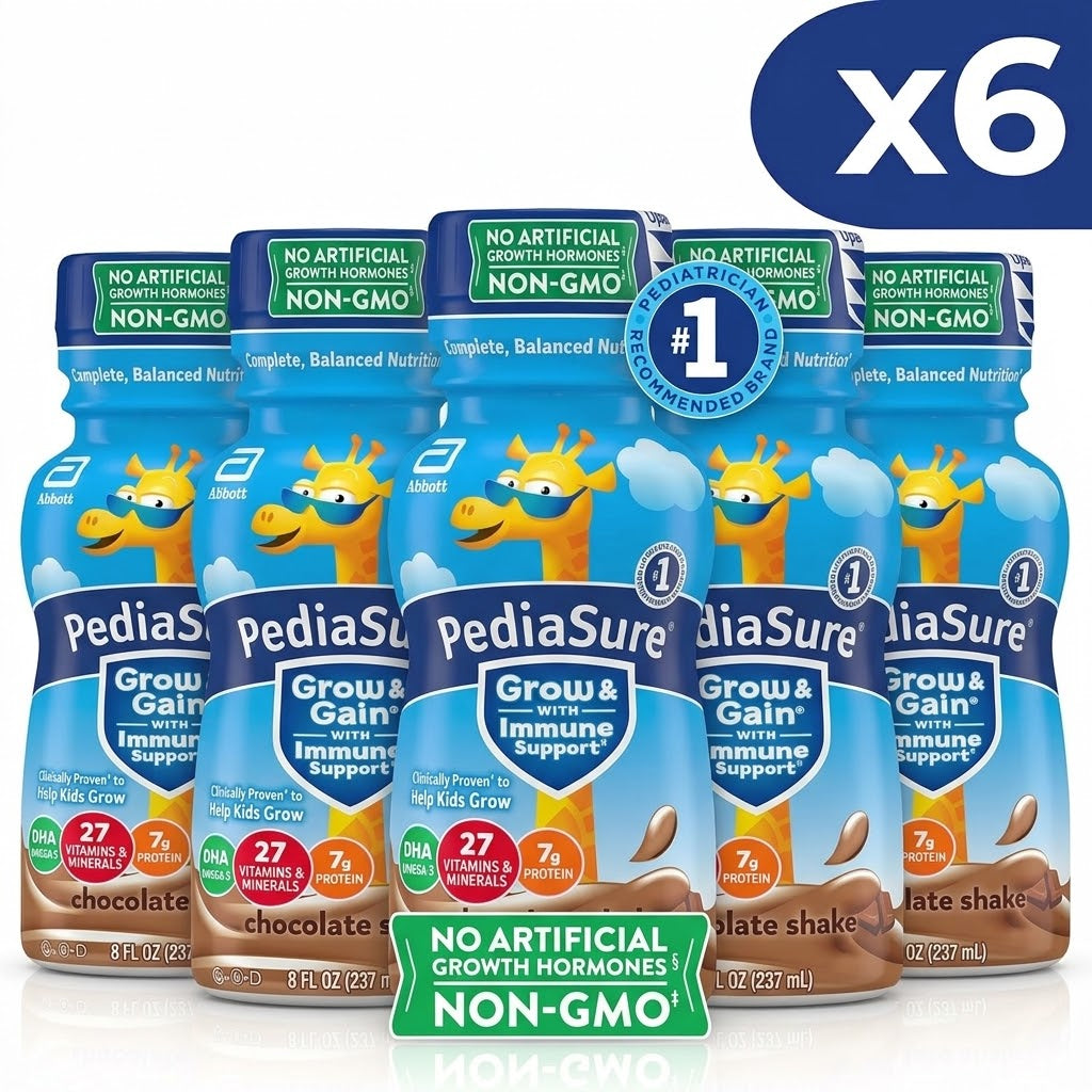 Pediasure Chocolate 6 Und Grow and Gain Shake 237ml c/u