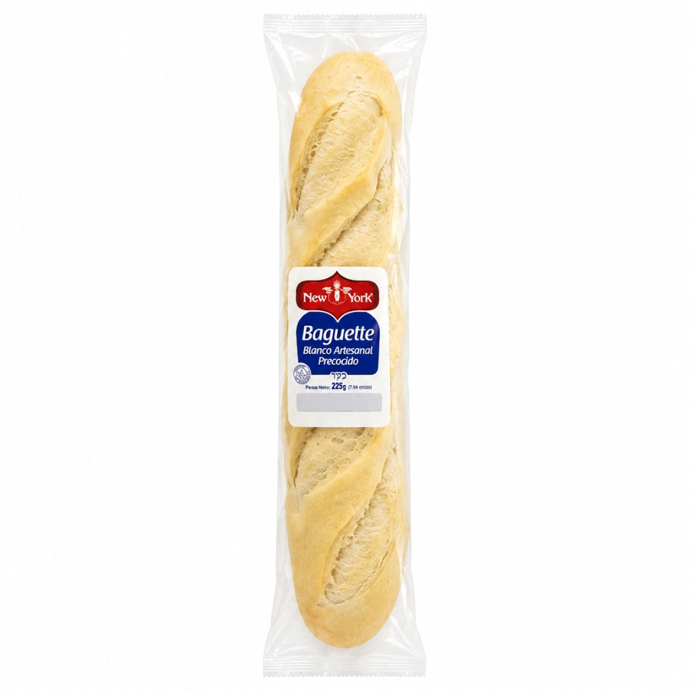 New York Pan Baguette Blanco Precocido Congelado - 32 cm