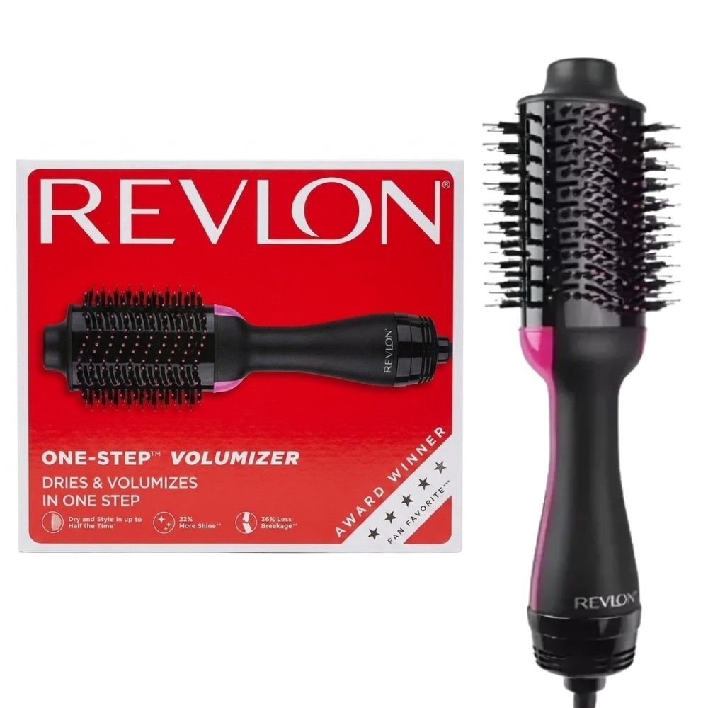 Revlon Cepillo Secador One-Step Volumizer Rosado