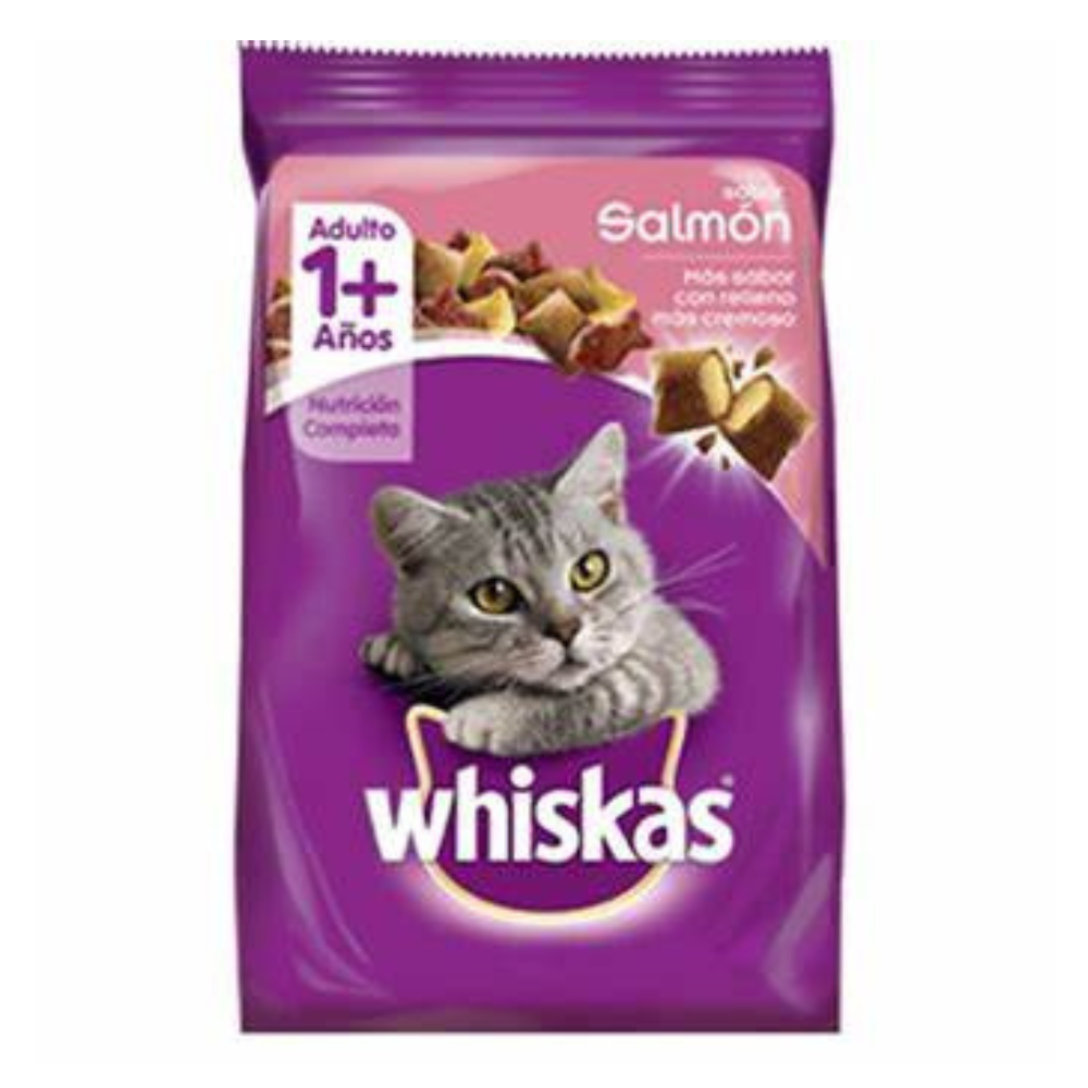 Whiskas Alimento Para Gatos de 1+ años Sabor a Salmon 10 kg