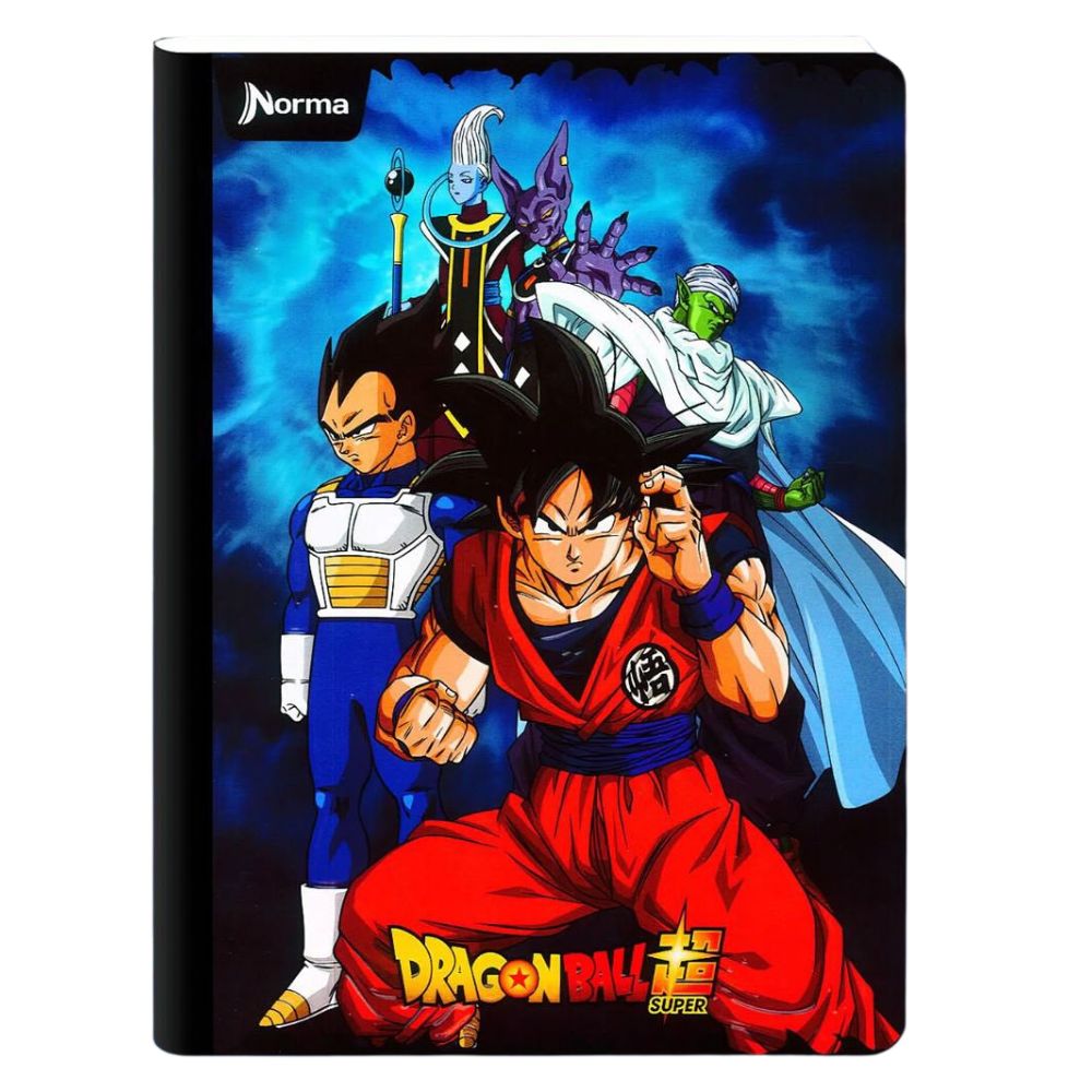 Norma Cuaderno Dragon Ball Cuadriculado 100 Hojas