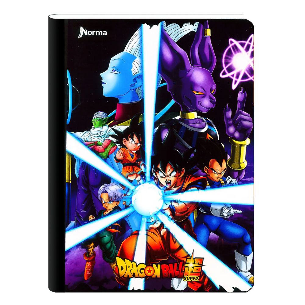 Norma Cuaderno Dragon Ball Cuadriculado 100 Hojas