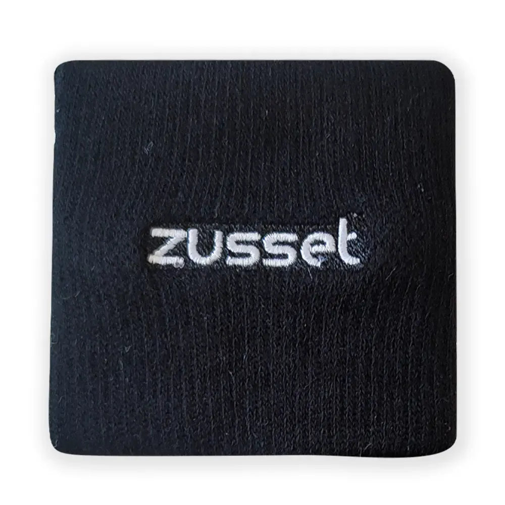 Zusset Muñequeras Cortas 2pk Para Padel Negra 8-8cm