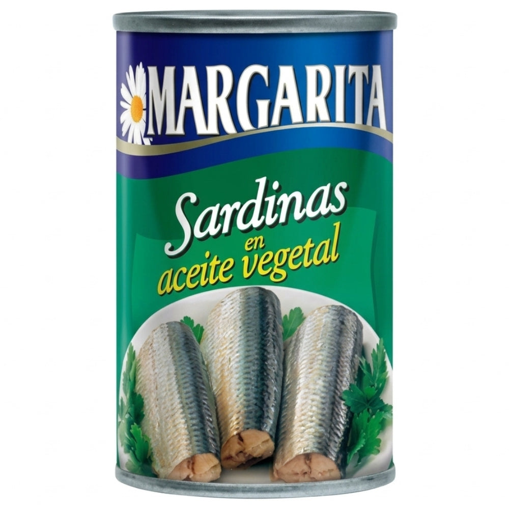 Sardinas Margarita en Aceite Vegetal 170g Nacional