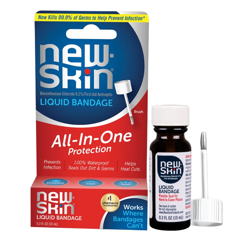 New-Skin Vendaje Líquido Impermeable para Rasguños y Cortes Menores 30ml