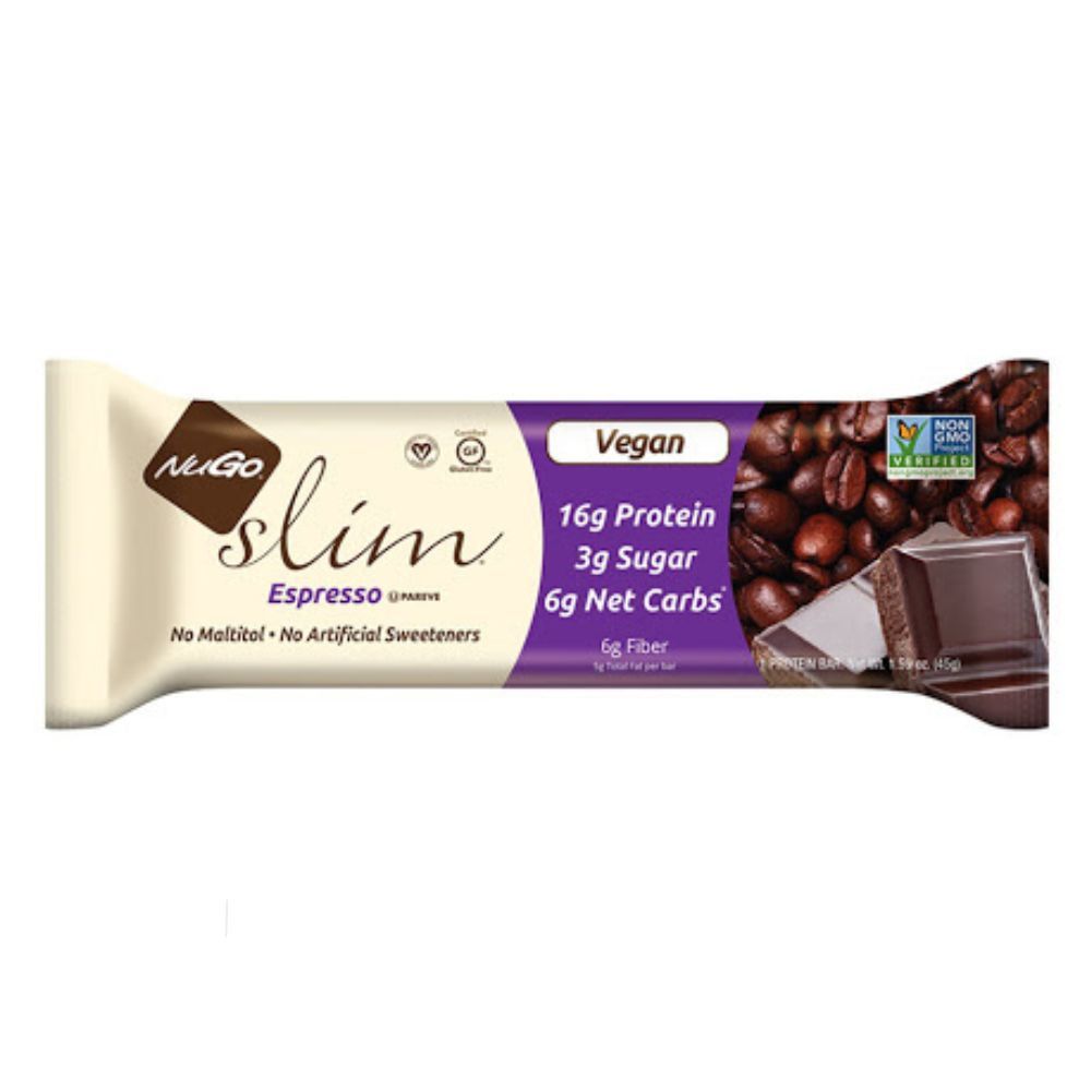 NuGo Barra De Proteina Nugo Espresso 45gr