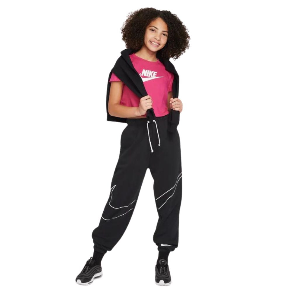 Nike Franela Sportwear Essential Crop Futura Para Niñas