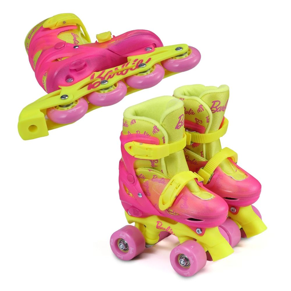 Barbie 2 in 1 Roller Skates Sizes 12-2