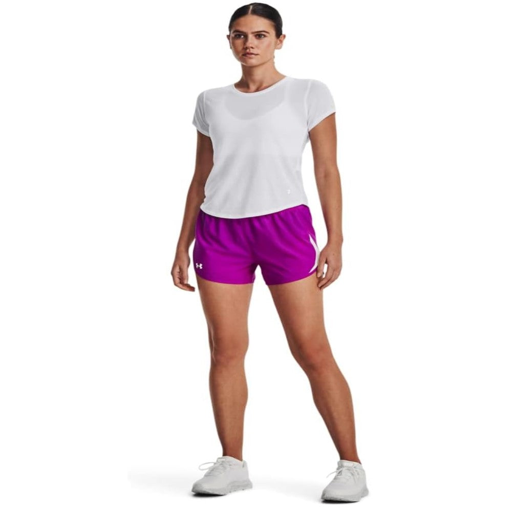 Under Armour Fly-By 2.0 Printed Shorts Talla M Para Dama