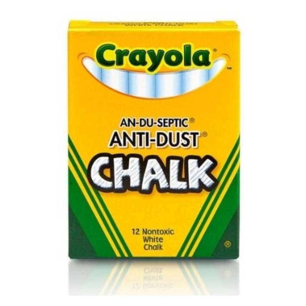Crayola Tiza Anti-Dust 12 Piezas - Madison Center