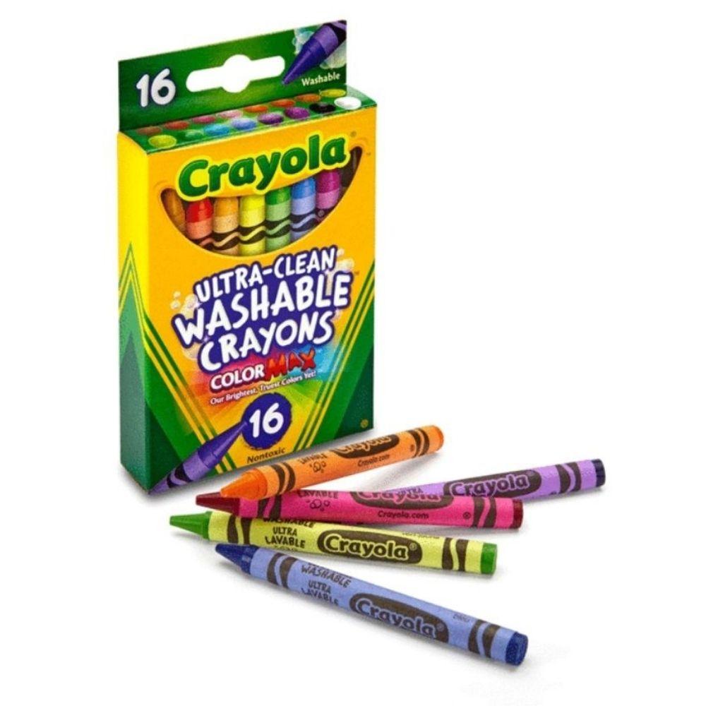 Crayola Creyones Ultra-Clean Washable 16 Piezas - Madison Center