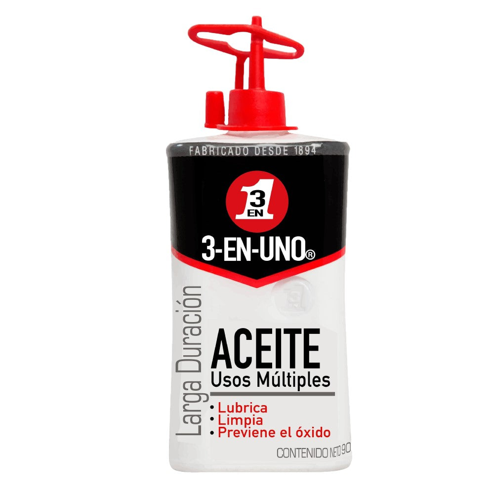 Aceite 3 en 1 Usos Multiples Larga Duracion 90ml