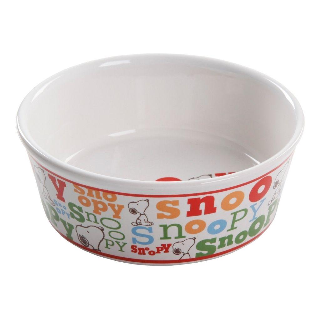 Bowl de Comida para Mascota Snoopy 13cm - Madison Center