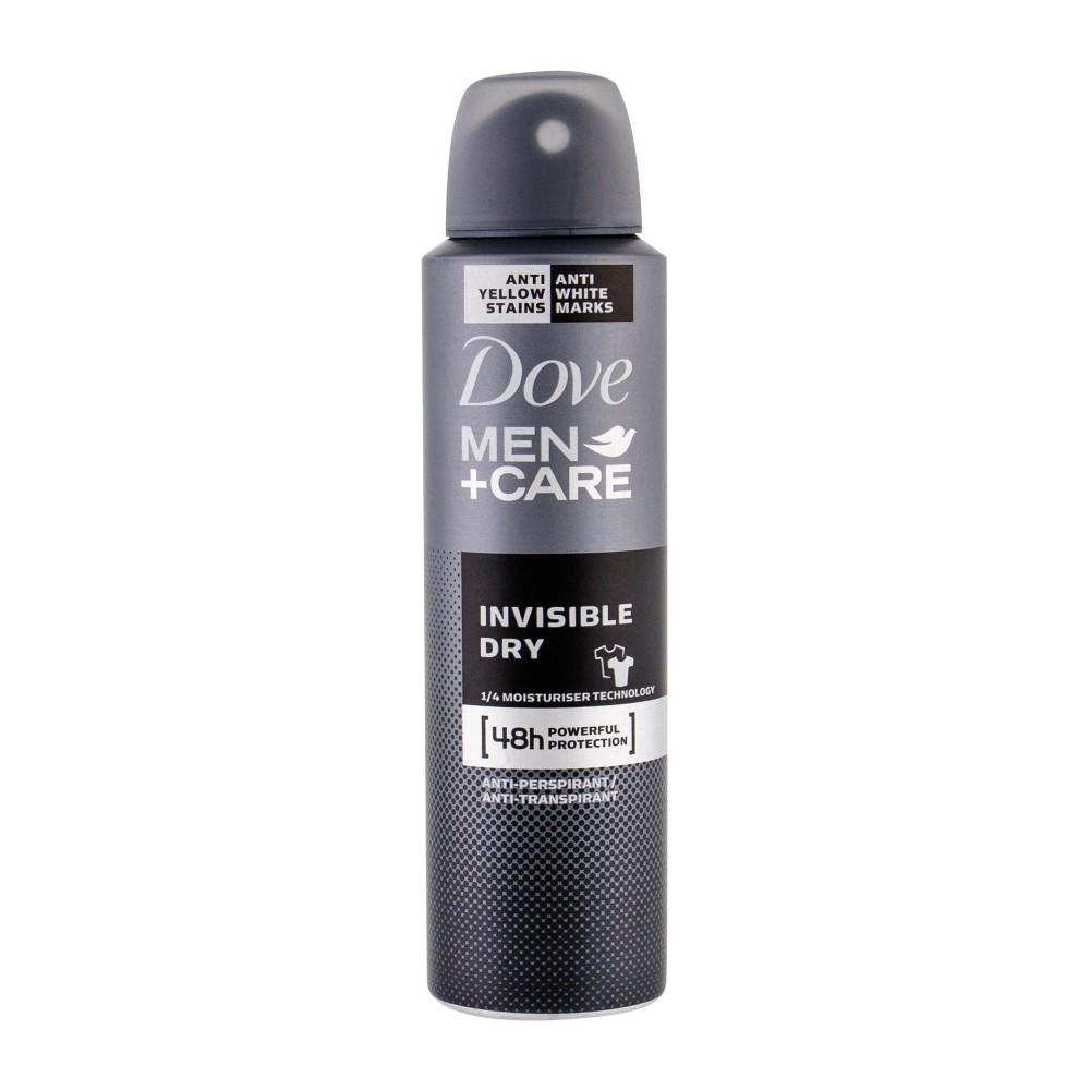 Desodorante Spray Dove Men Invisible Dry 150ml - Madison Center