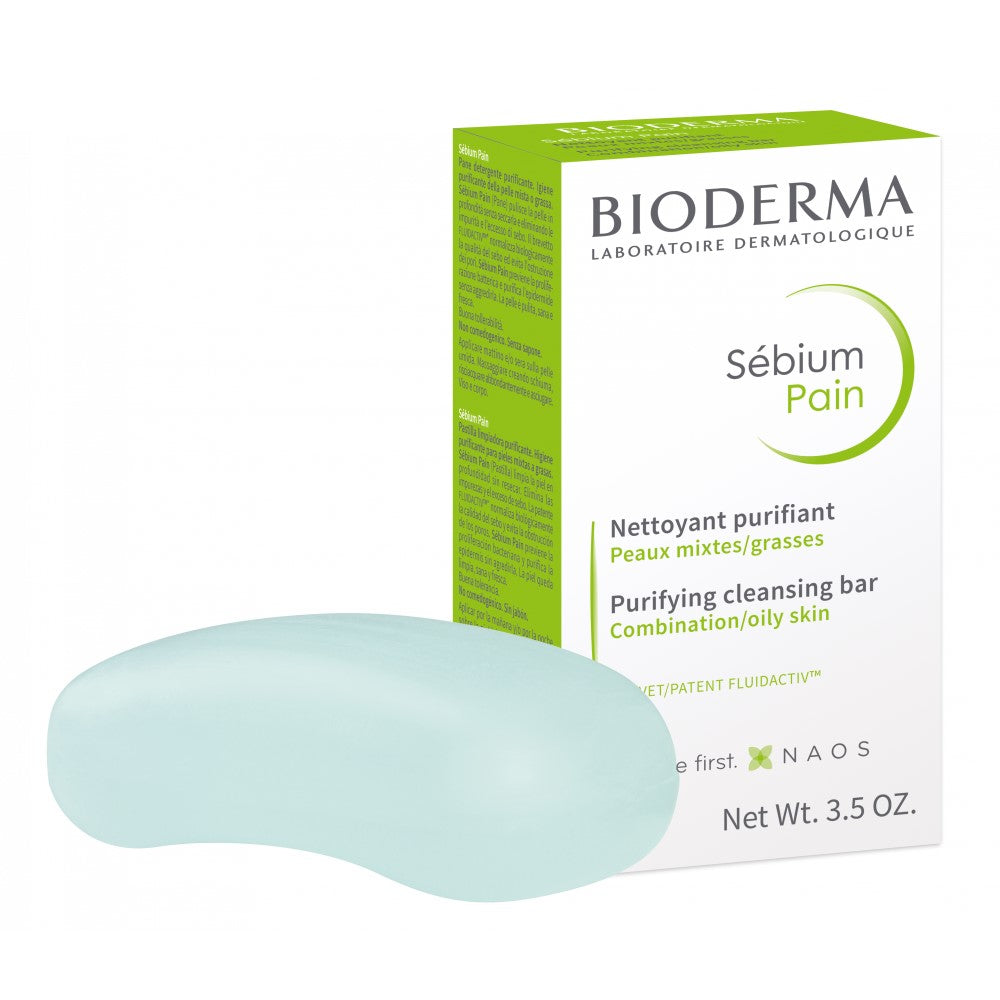 Bioderma Sebium Pain Purifying Cleansing Bar 100g