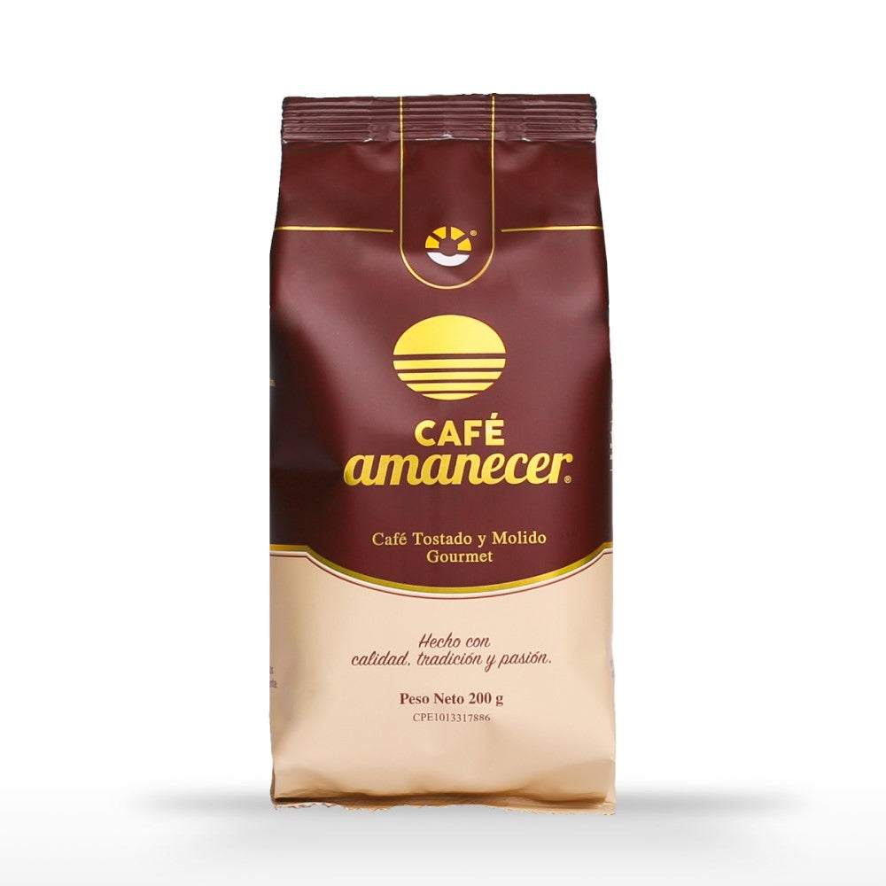 Café Amanecer Tostado y Molido Gourmet 200g