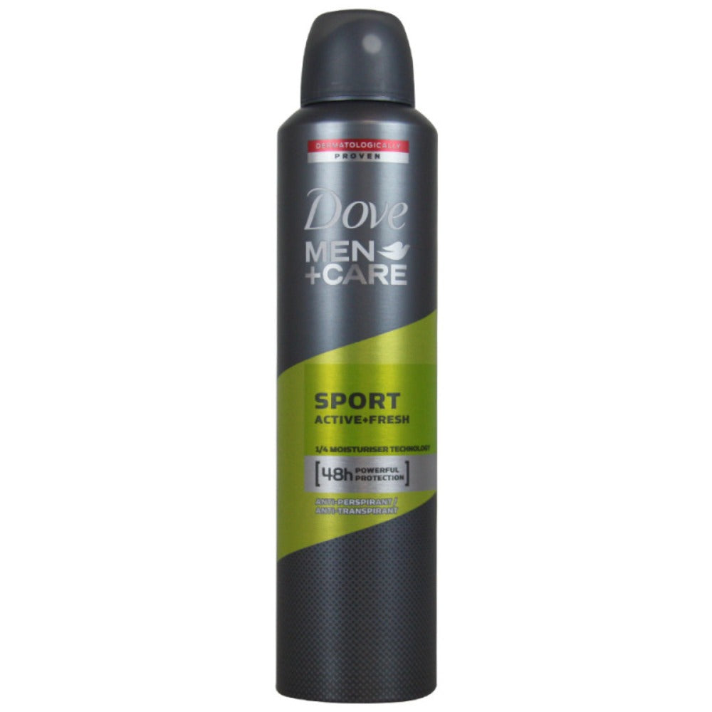 Dove Men Care Desodorante Extra-Grande Spray Sport Active Fresh 250 ml