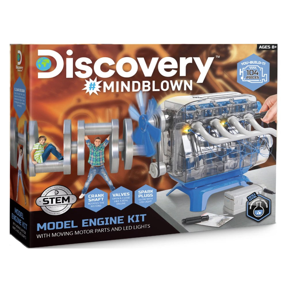 Discovery Mindblown Model Engine Kit 8+