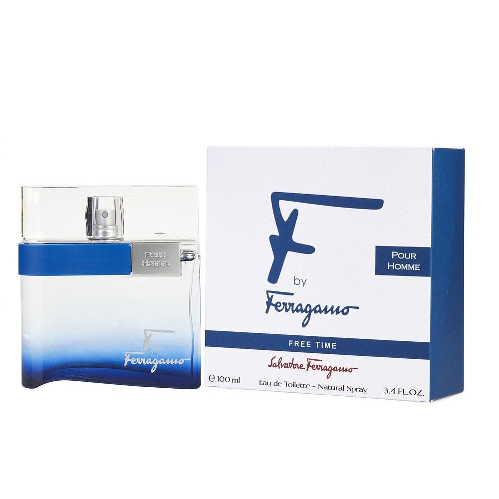 Salvatore Ferragamo Free Time Eau De Toilette For Men 100ml