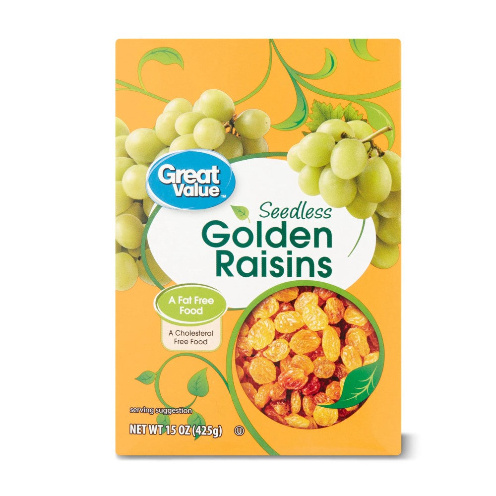 Pasas Golden Raisins a Fat Free Food 425g