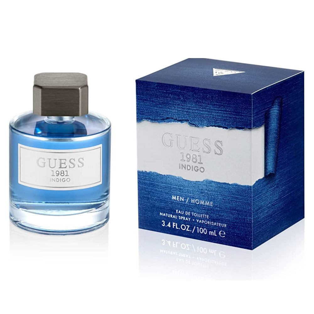Guess 1981 Indigo Eau De Toilette For Men 100ml